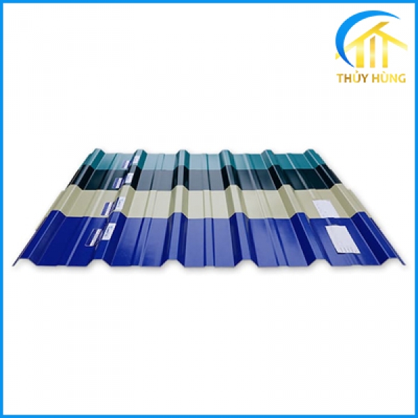 Tôn nhựa PVC/ASA 6 sóng