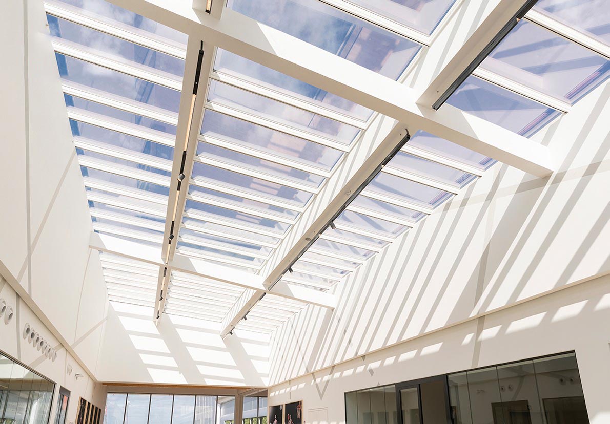 10 mẫu giếng trời đẹp bằng tấm poly kháng uv