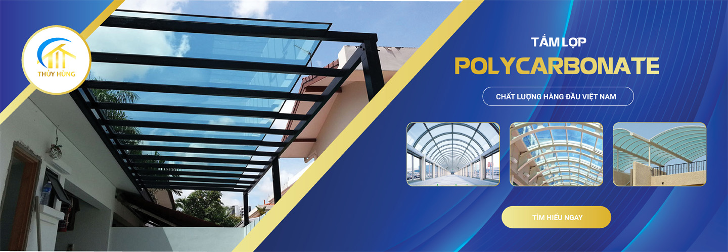 Slide tấm lợp poly