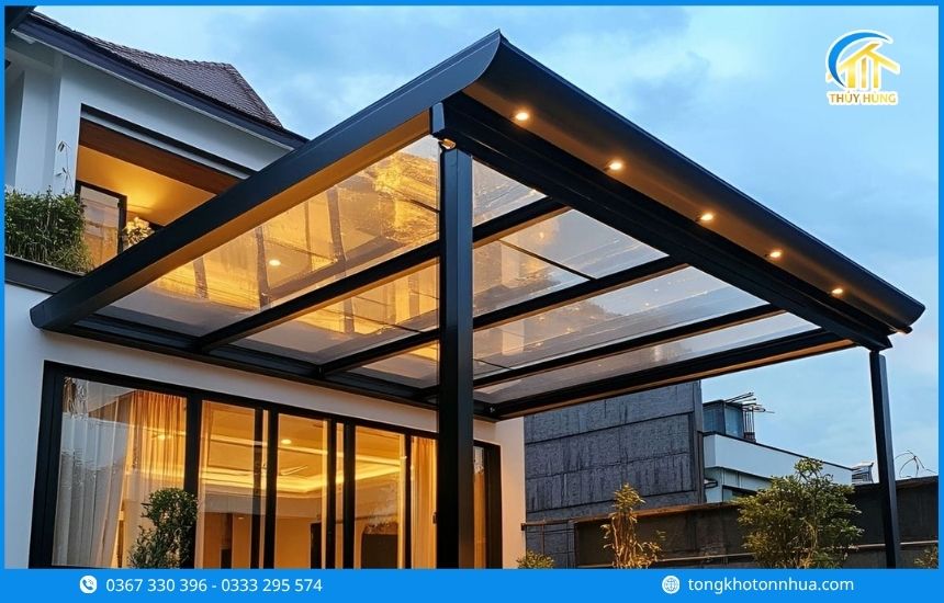 Các giải pháp làm sáng không gian dưới mái phổ biến