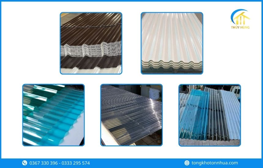 Các loại tôn nhựa Phường An Hội Đông phổ biến