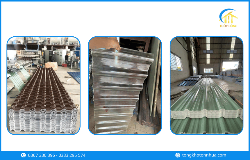 Các loại tôn nhựa Phường An Lạc phổ biến