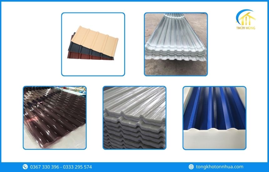 Các loại tôn nhựa Phường An Nhơn phổ biến