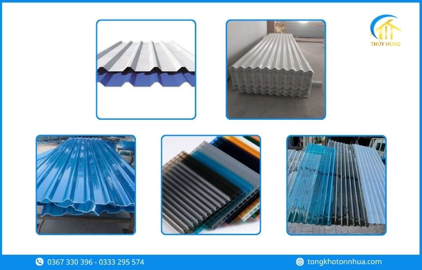 Các loại tôn nhựa Phường Bình Cơ phổ biến