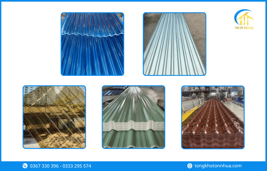 Các loại tôn nhựa Phường Bình Tây