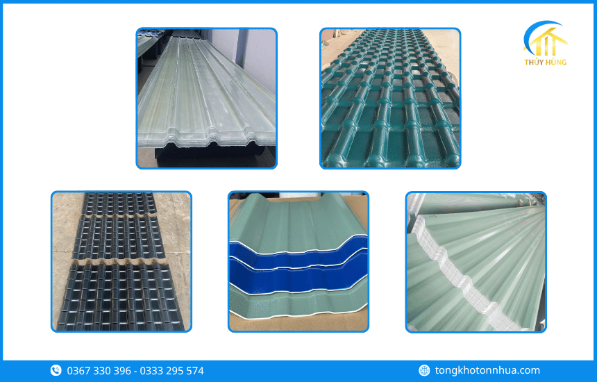 Các loại tôn nhựa Phường Bình Tiên