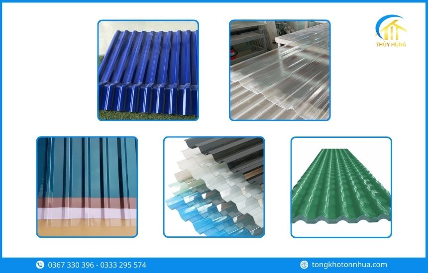 Các loại tôn nhựa Phường Cát Lái phổ biến
