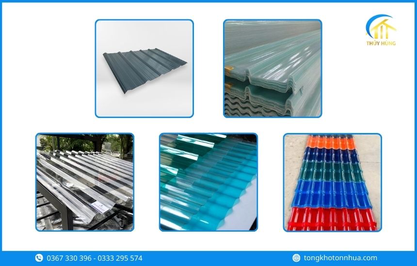 Các loại tôn nhựa Phường Chánh Hiệp phổ biến