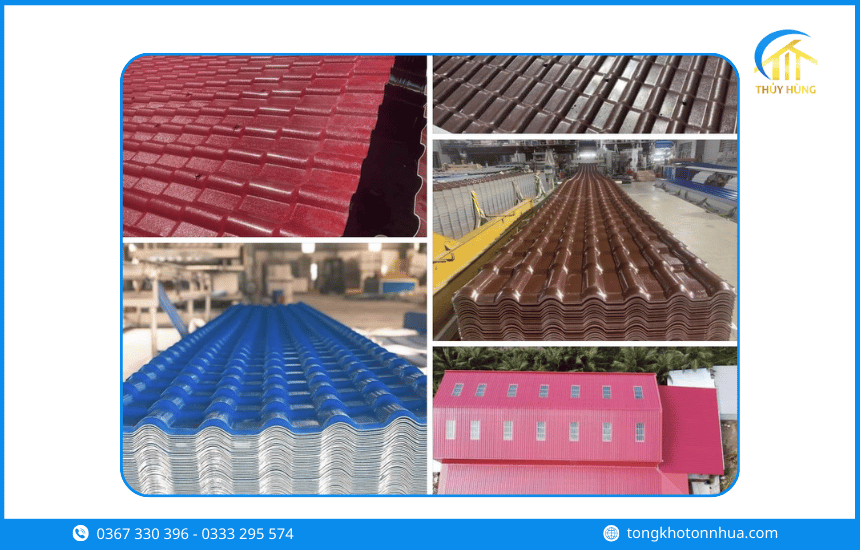 Các loại tôn nhựa Phường Chánh Hưng