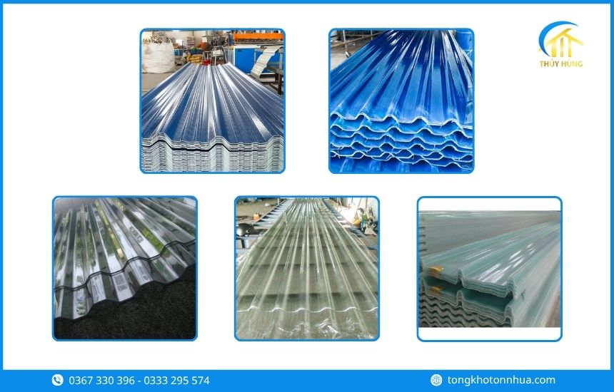 Các loại tôn nhựa Phường Chánh Phú Hoà phổ biến
