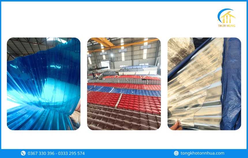 Các loại tôn nhựa Phường Hòa Hưng phổ biến