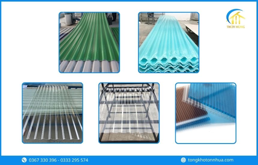 Các loại tôn nhựa Phường Linh Xuân phổ biến