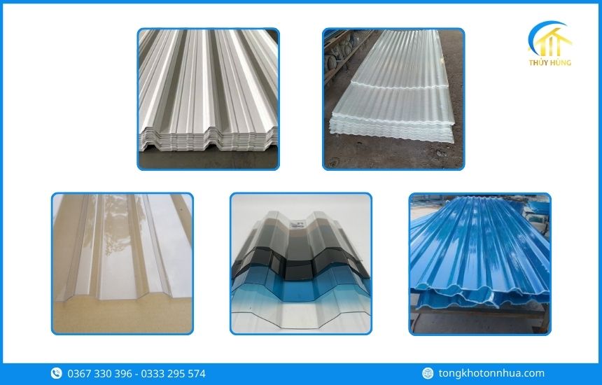 Các loại tôn nhựa Phường Long Khánh phổ biến