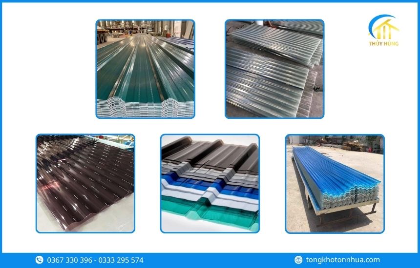 Các loại tôn nhựa Phường Phước Thắng phổ biến