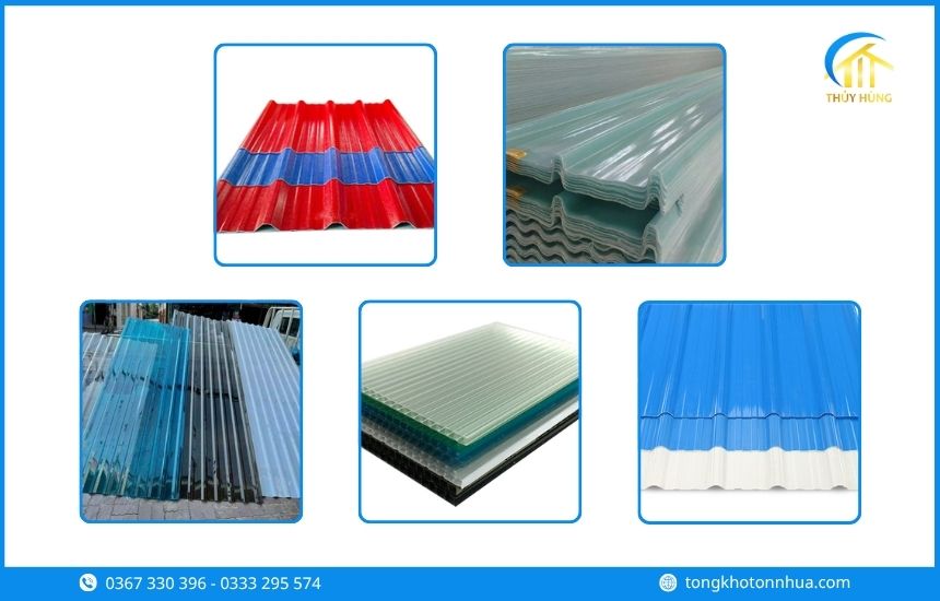 Các loại tôn nhựa Phường Tân Hải phổ biến