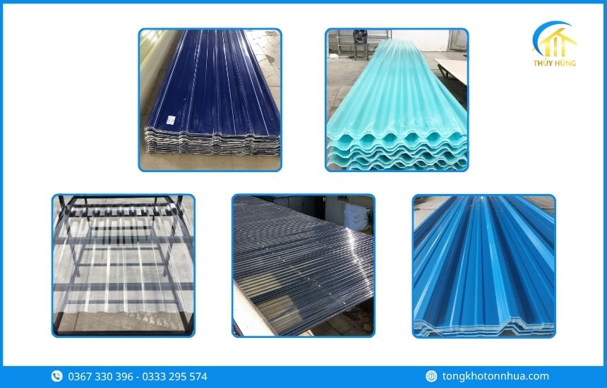 Các loại tôn nhựa Phường Tân Hiệp phổ biến