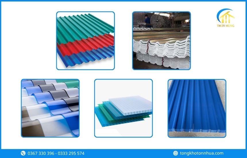 Các loại tôn nhựa Phường Tân Khánh phổ biến