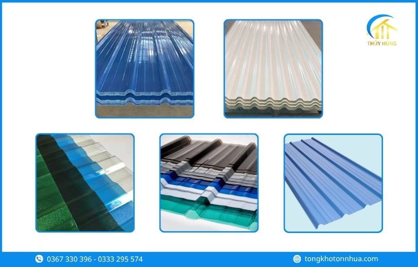 Các loại tôn nhựa Phường Tân Phước phổ biến