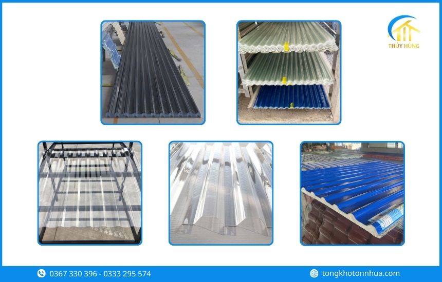 Các loại tôn nhựa Phường Tân Sơn Hoà phổ biến