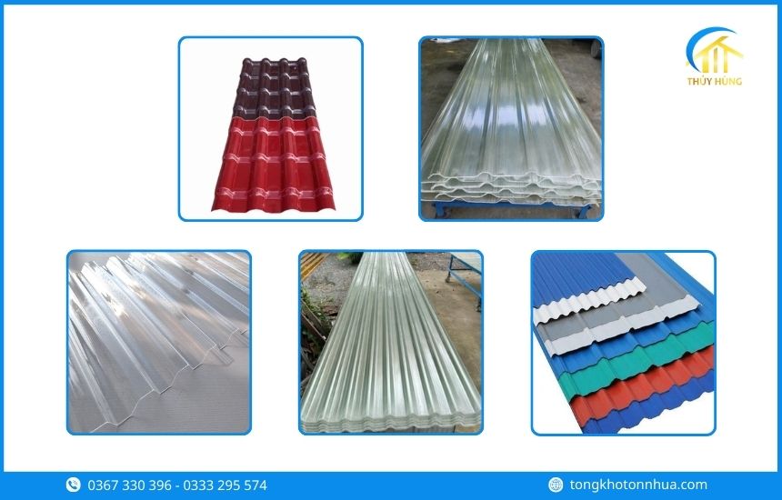 Các loại tôn nhựa Phường Tân Sơn Nhất phổ biến