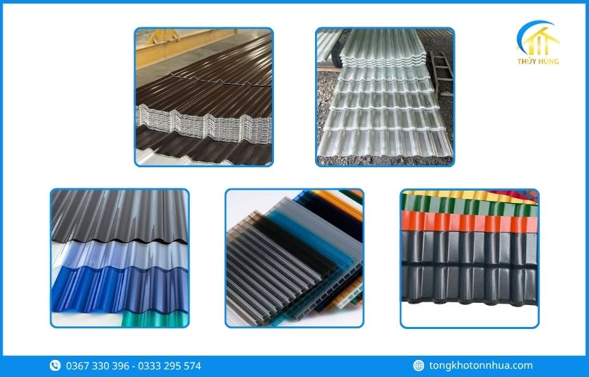 Các loại tôn nhựa Phường Tân Uyên phổ biến