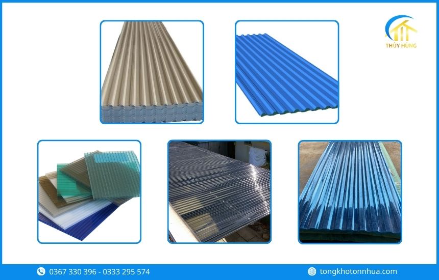 Các loại tôn nhựa Phường Thủ Đức phổ biến