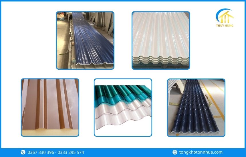 Các loại tôn nhựa Phường Thuận An phổ biến