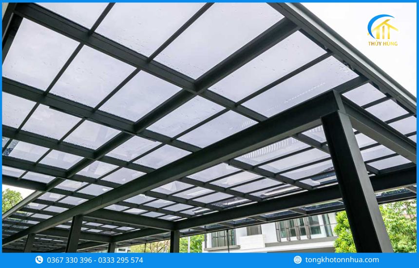 Các ứng dụng phổ biến của vật liệu trong suốt trong kiến trúc