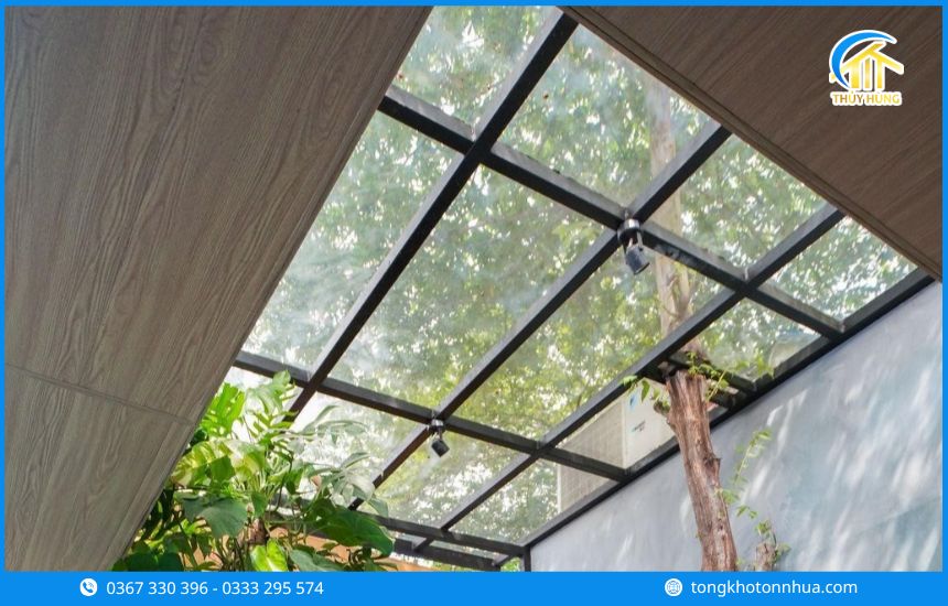 Cách khắc phục các lỗi khi thi công tôn Polycarbonate
