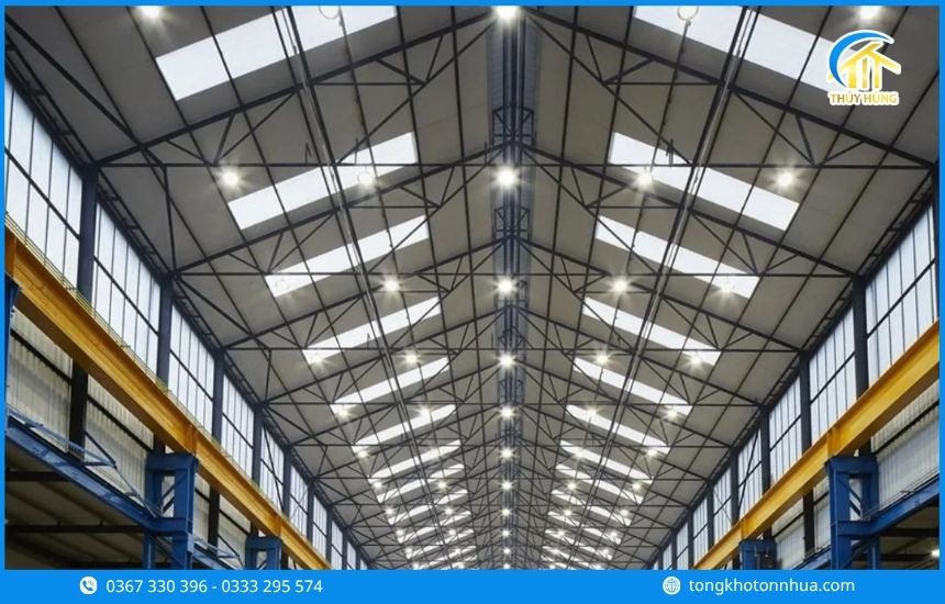 Cách lựa chọn giải pháp bổ sung ánh sáng phù hợp cho nhà xưởng