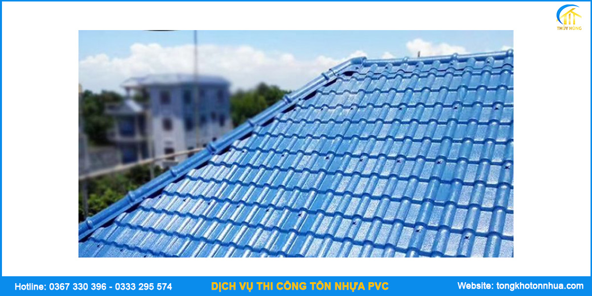 Dịch vụ thi công tôn pvc asa