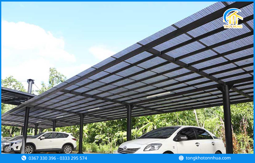 Những khu vực trong nhà nên sử dụng mái xuyên sáng