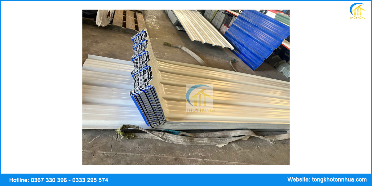Tấm chắn vòm tôn nhựa PVC ASA