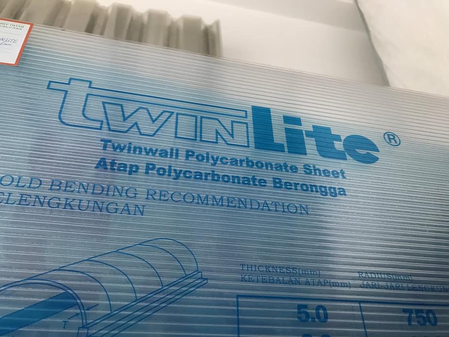 Tấm poly rỗng Twinlite