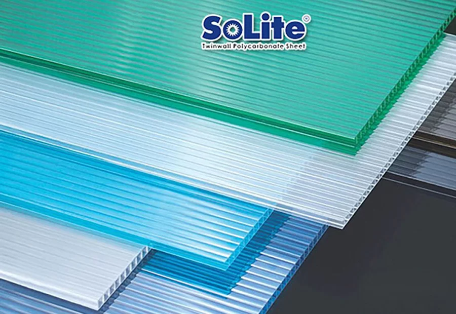 Tấm poly rỗng Solite