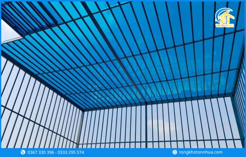 Tôn lấy sáng - Giải pháp thay thế một phần mái truyền thống hiệu quả