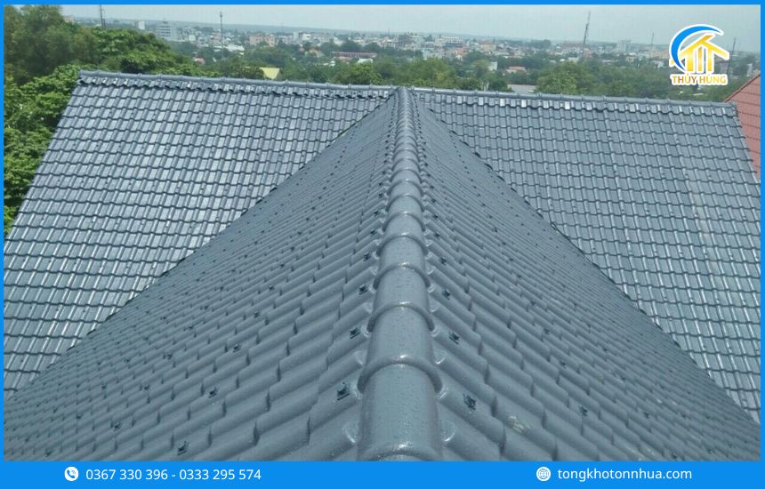 Tôn nhựa ASA - Dòng tôn che ít bị lão hóa khi sử dụng ngoài trời