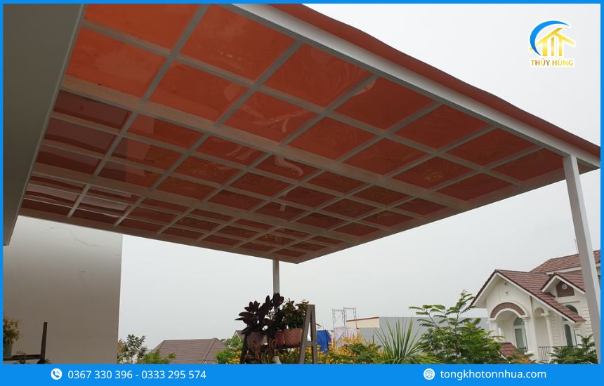 Tôn nhựa poly - Giải pháp chống nóng hiện đại cho mái nhà