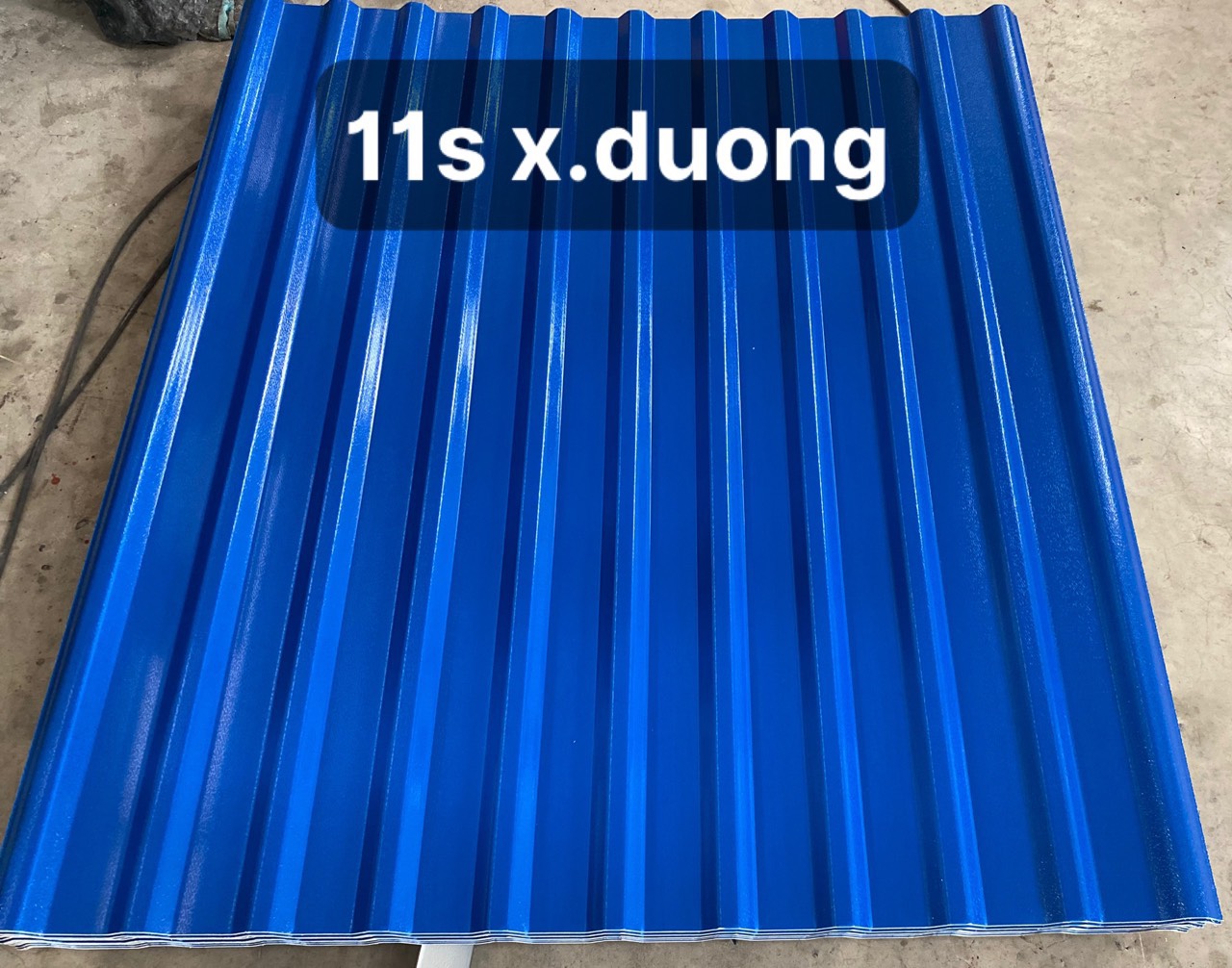 Tôn nhựa PVC/ASA 11 sóng