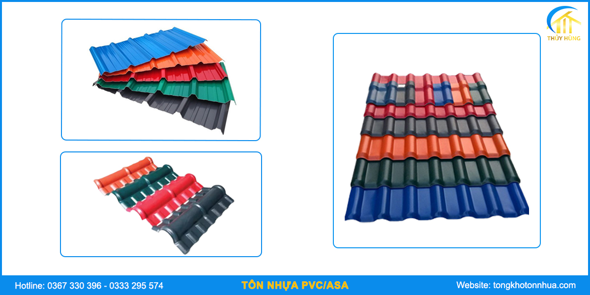 Tôn nhựa pvc asa