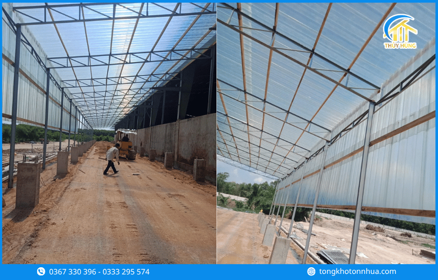 Ứng dụng của tôn nhựa Phường Chợ Quán