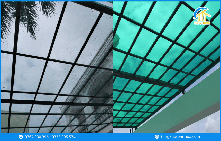 Ứng dụng của tôn nhựa Phường Khánh Hội