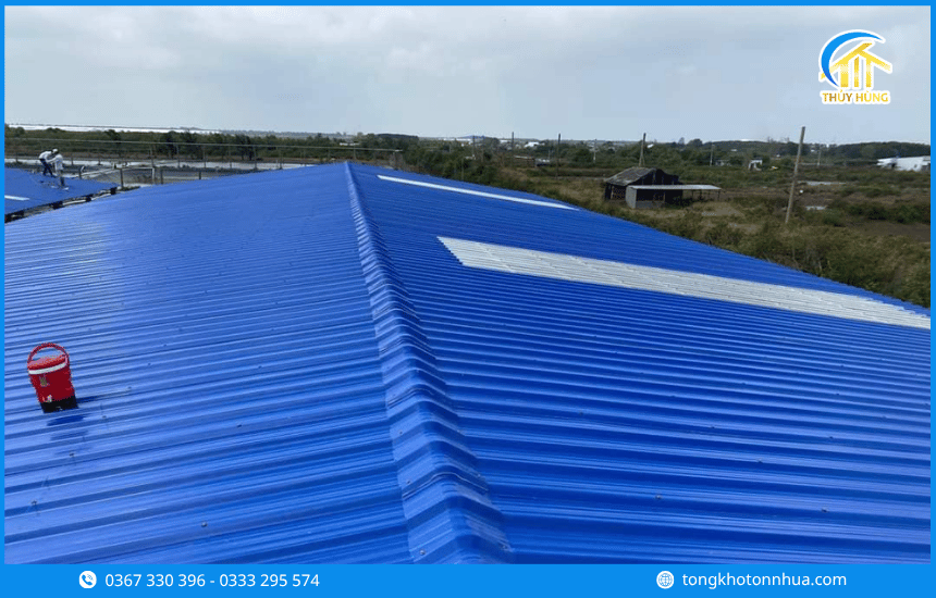 Ứng dụng của tôn nhựa Phường Phú Lâm