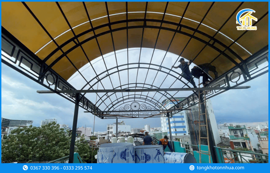 Ứng dụng của tôn nhựa Phường Vĩnh Hội