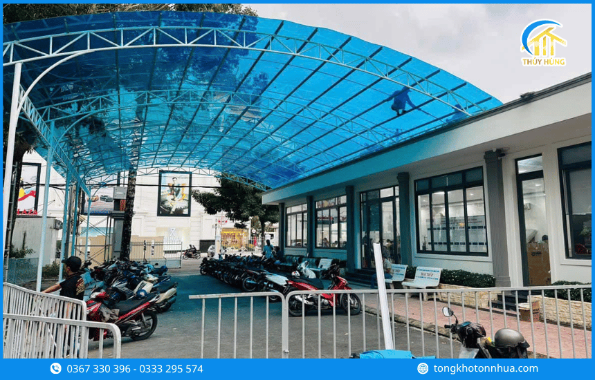 Ứng dụng của tôn nhựa Phường Xóm Chiếu