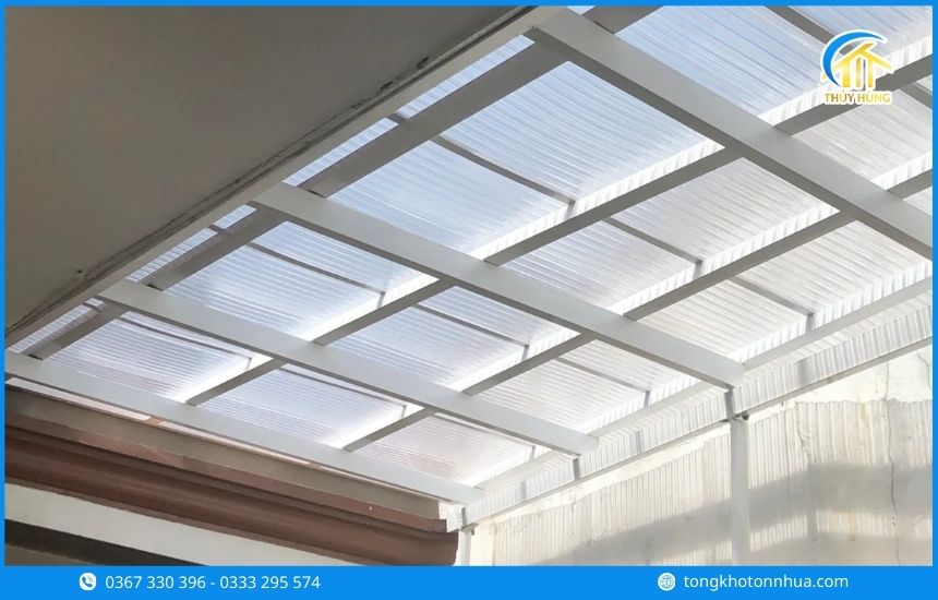 Ứng dụng thực tế của tôn nhựa Phường An Nhơn