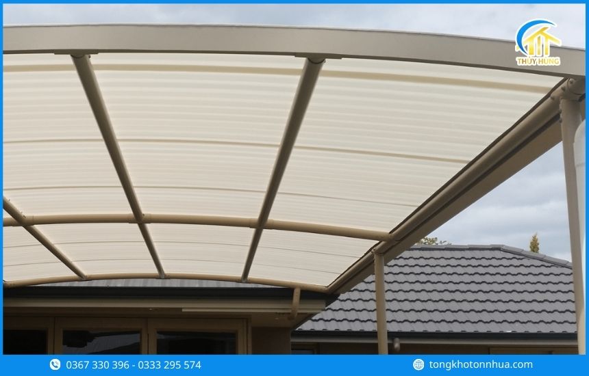 Ứng dụng thực tế của tôn nhựa Phường Bình Hưng