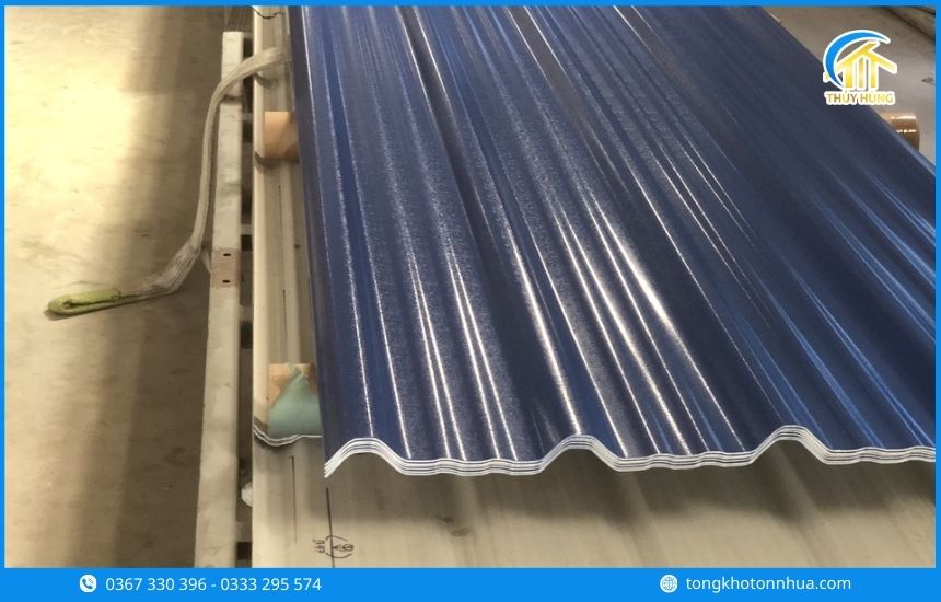 Ứng dụng thực tế của tôn nhựa Phường Long Trường