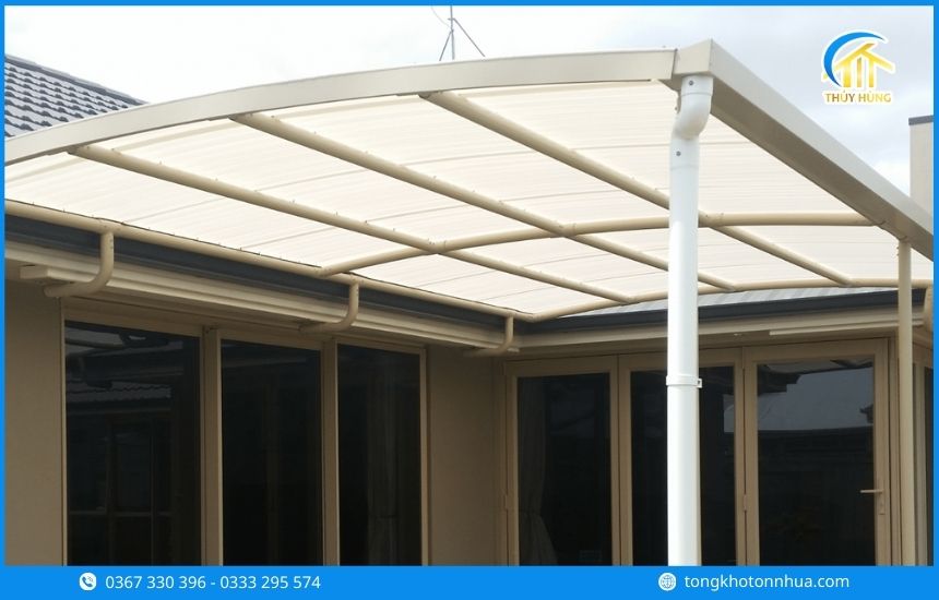 Ứng dụng thực tế của tôn nhựa Phường Phú Lợi