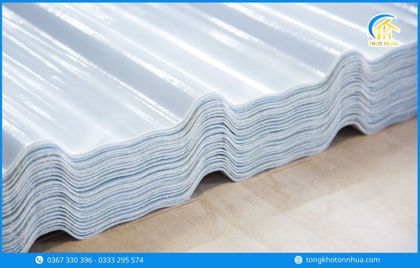 Ứng dụng thực tế của tôn nhựa Phường Phú Thọ Hoà